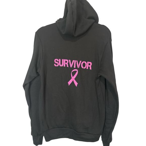 Breast Cancer Survivor Full Zip Sweater-Size M—NWOT - Picture 4 of 4